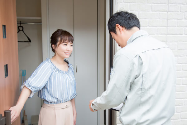 お宅へご訪問