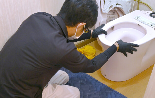 詰まりの症状